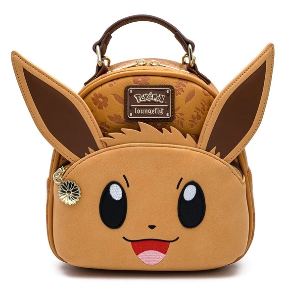 Exclusive Loungefly Pokemon Eevee Cosplay Convertible Mini Backpack - Picture 12 of 16